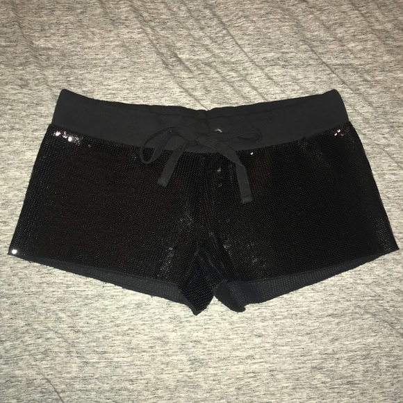 PINK Victoria's Secret Pants - PINK cotton sequin shorts